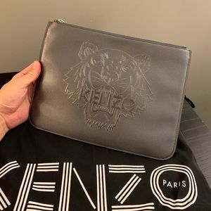 kenzo Brand New A4 Clutch
